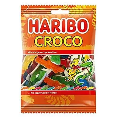 Croco Haribo 100g (skarp pris)