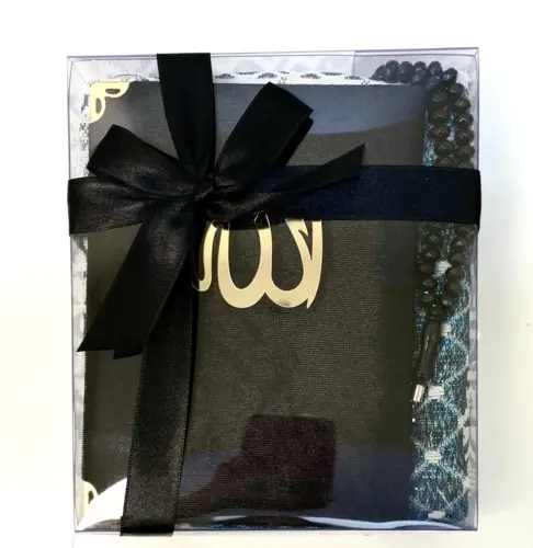 Koran Geschenkset in schwarzer Farbe