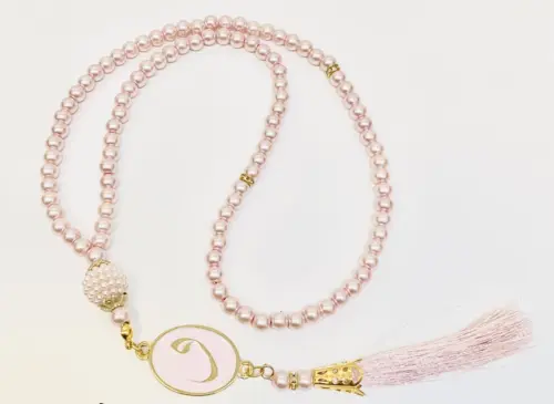 Perlen-Tasbeeh Rosa (99 Perlen)