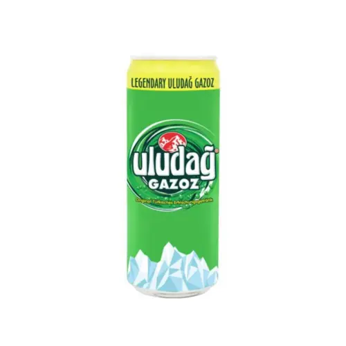 uludag gazoz, læskedrik med frugtsmag, 330ml