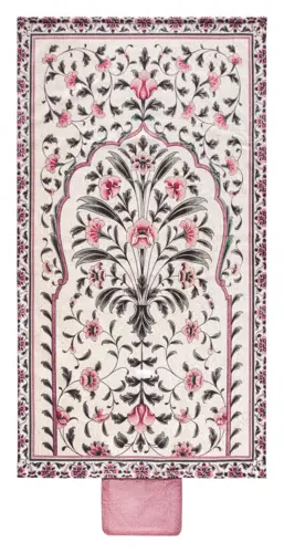 Rose Blooming Damask Reisegebetsteppich