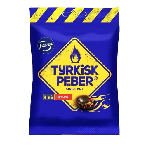 Türkischer Pfeffer Lakritz-Bonbons, 120g