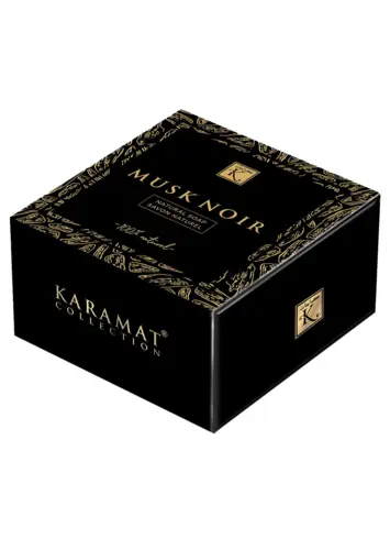 Schwarze Seife mit Moschus - Karamat Cosmetics 125g