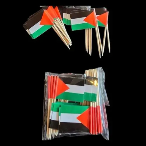 Palæstina miniflag, 40 stk