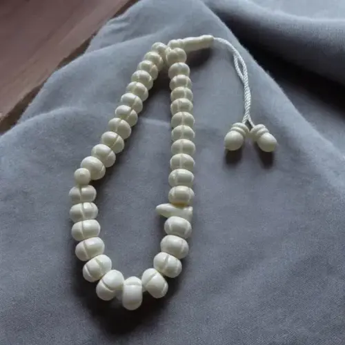 Kamelknochen Tasbih - 33 Perlen