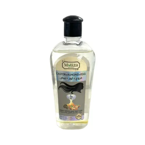 Rizinus-, Mandel- und Ei-Haaröl, 200ml