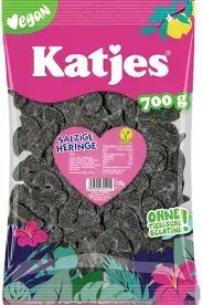 Gesalzene Fisch Katjes 700g (mindestens haltbar bis 7-2025)