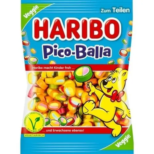 Pico Balla Haribo 160 g, Veggie