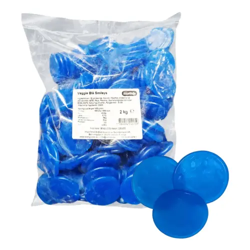Veggie Blaue Smileys 2kg