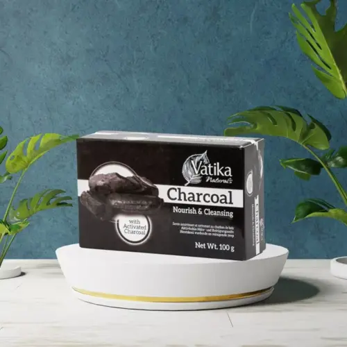 Vatika Aktivkohle-Seife 100 g