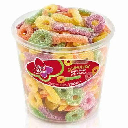 Red Band Super Sour Sutter (Vegan) 1200g