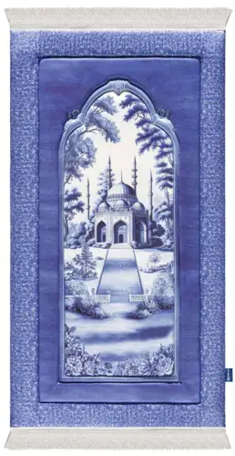 Blue Royal Arch Premium Gebetsteppich