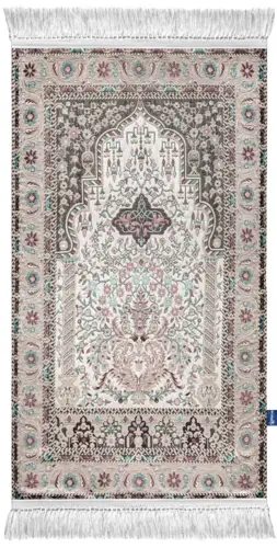 Majestic Mihrab Gebetsteppich mit Schaumstoff