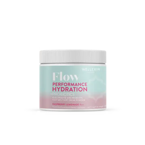 Wellexir Flow Hydration-Getränk mit Himbeere und Limonade 300 g