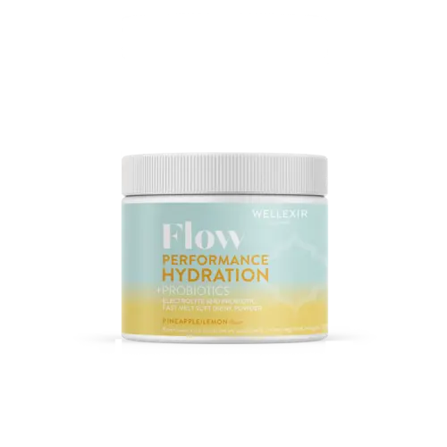 Wellexir FLOW Hydrationsgetränk mit Ananas- und Limettengeschmack (300 g)