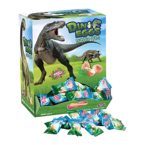 Dino Eggs Tutti Frutti Bubble Gum 1st
