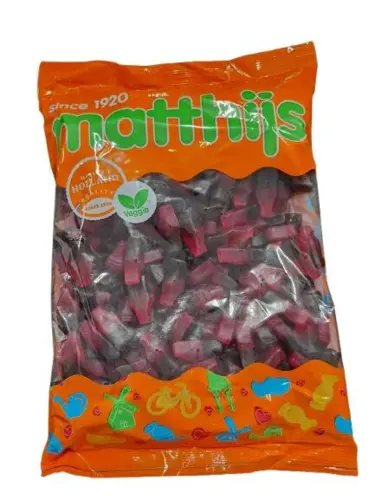 Matthijs Veggie Cherry Cola Flaschen 1kg