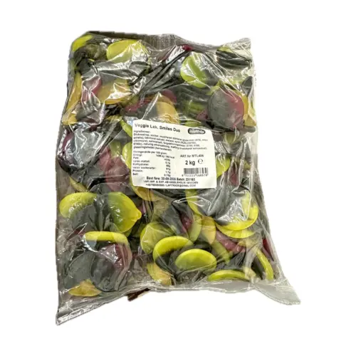 Smiles Duo, Veggie, Lakrids, 2kg
