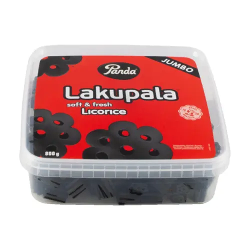 Panda Lakupala, mjuk och fräsch lakrits, 800g