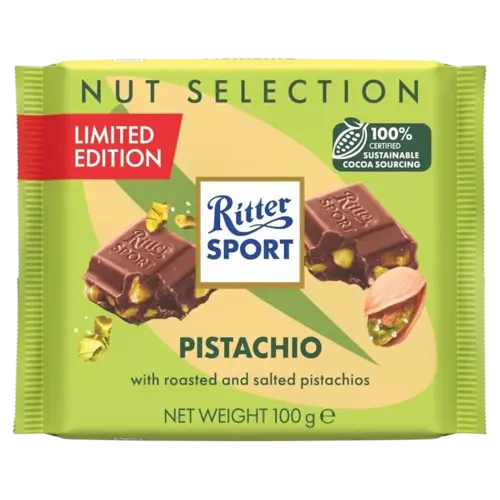 Ritter Sport Pistachio - 100g.