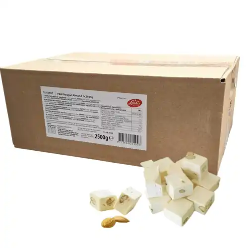 P&M Nougat Almond, Lonka 2,5 kg