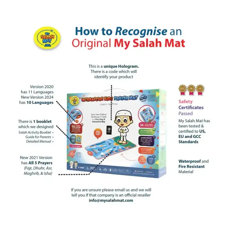 My Salah Mat Blå (Dansk)