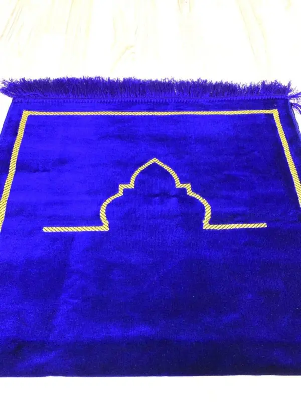 Pure Velours Bettdecke Navy Blue