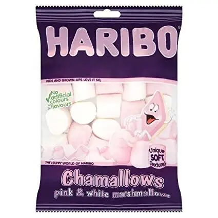 Chamallows pink and white Haribo 70 gram