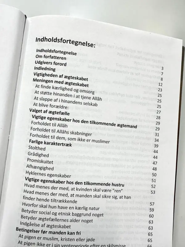 Råd og Vejledning om Ægteskab og samliv