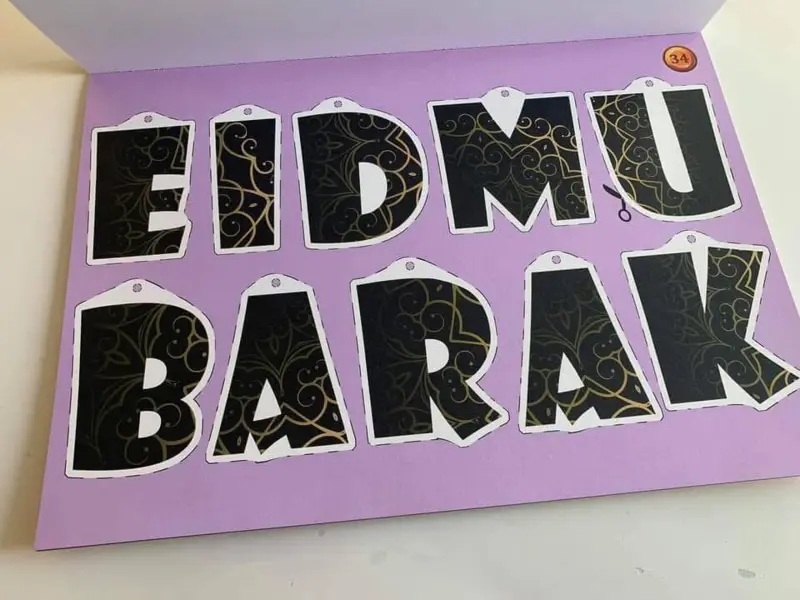 Mega Ramadan og Hajj Dekorations KIT (36 A3 sider)