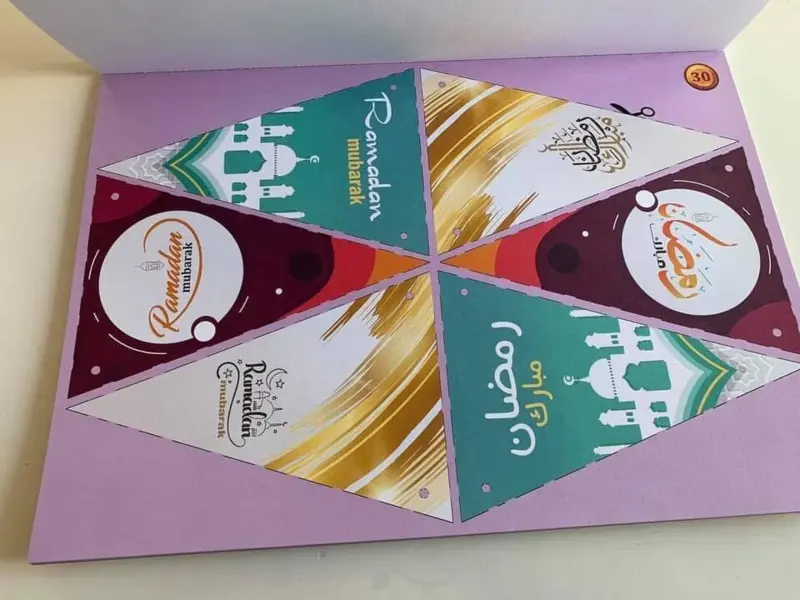 Mega Ramadan og Hajj Dekorations KIT (36 A3 sider)
