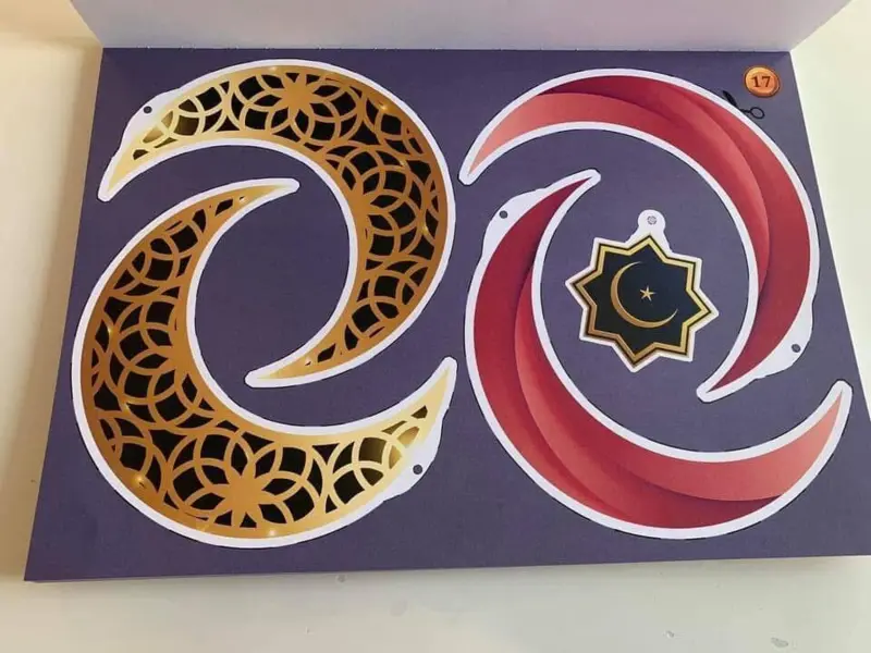 Mega Ramadan og Hajj Dekorations KIT (36 A3 sider)