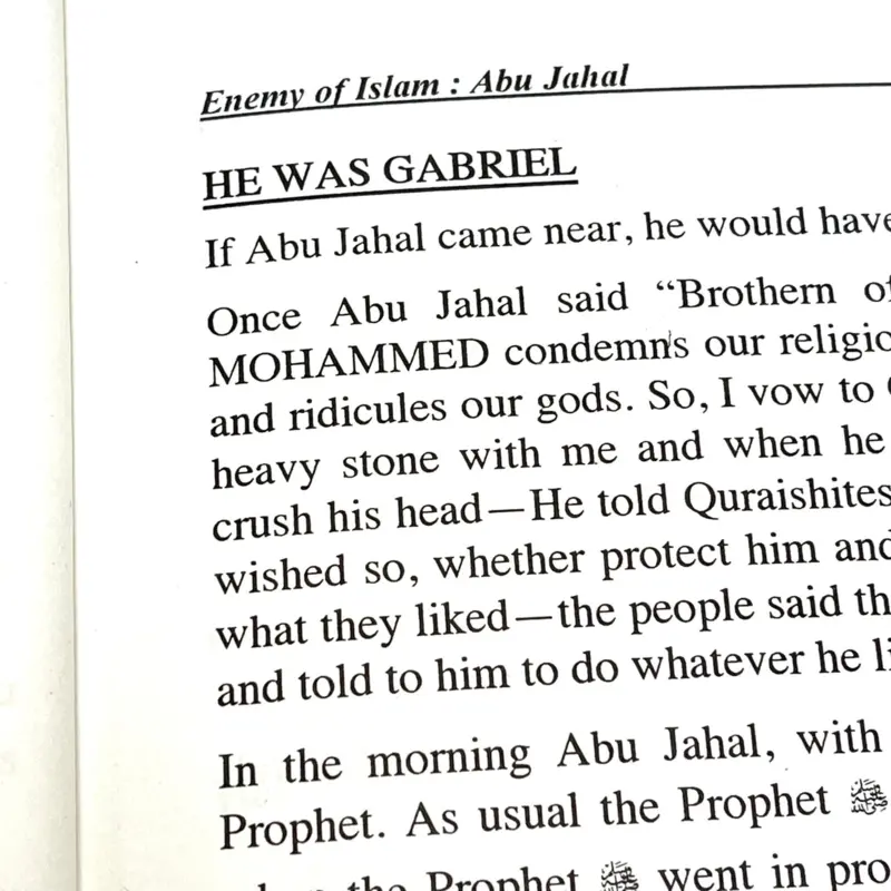 Abu Jahal - Fiende till Islam
