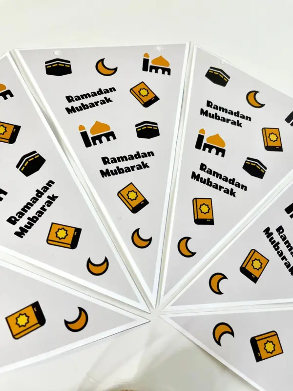 Ramadan Mubarak-dekoration (Kaaba)