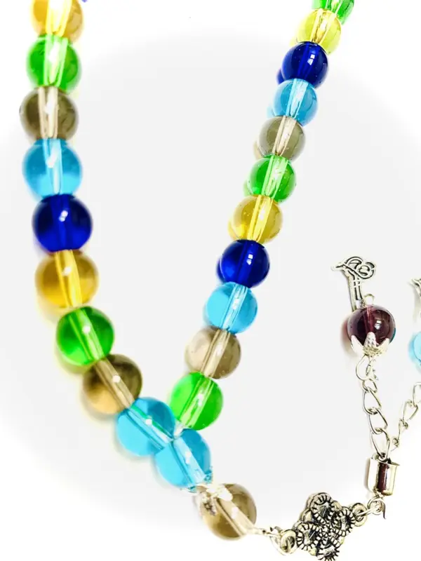 Mosaik Design Glas Tasbih 33 pärlor