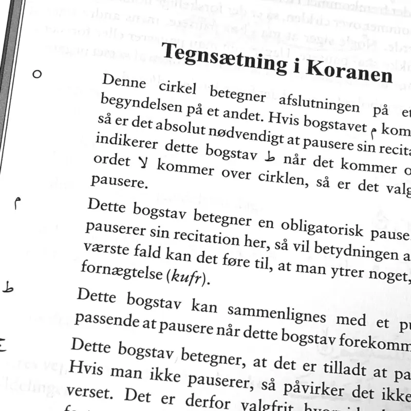 Den strålande Koranen (Danska/Arabiska)