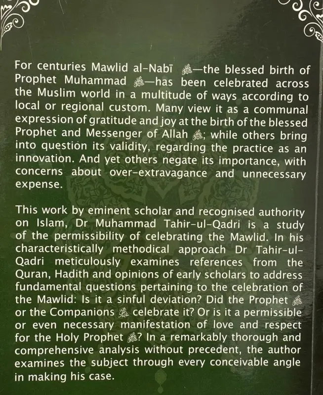 Mawlid Al-Nabi, Firande och Tillåtenhet