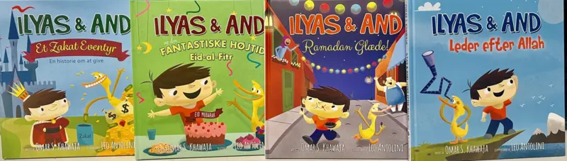 Ilyas och And komplett bokpaket (4 böcker)