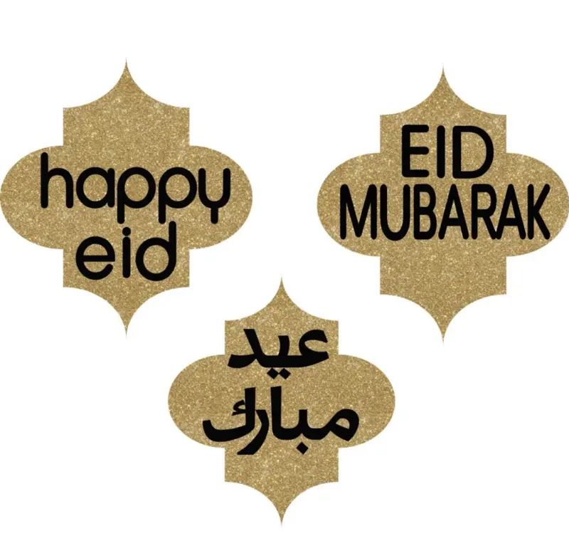 Eid Dekorationsmärken (3 st)