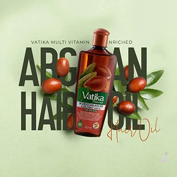 Vatika Marockansk Argan Hårolja 200 ml
