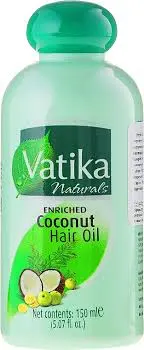 Angereichertes Kokosnuss-Haaröl - Vatika 150ml