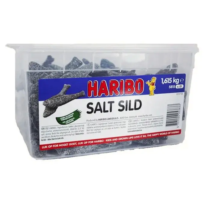 Salzige Lakritz-Haribo, 1,6 kg