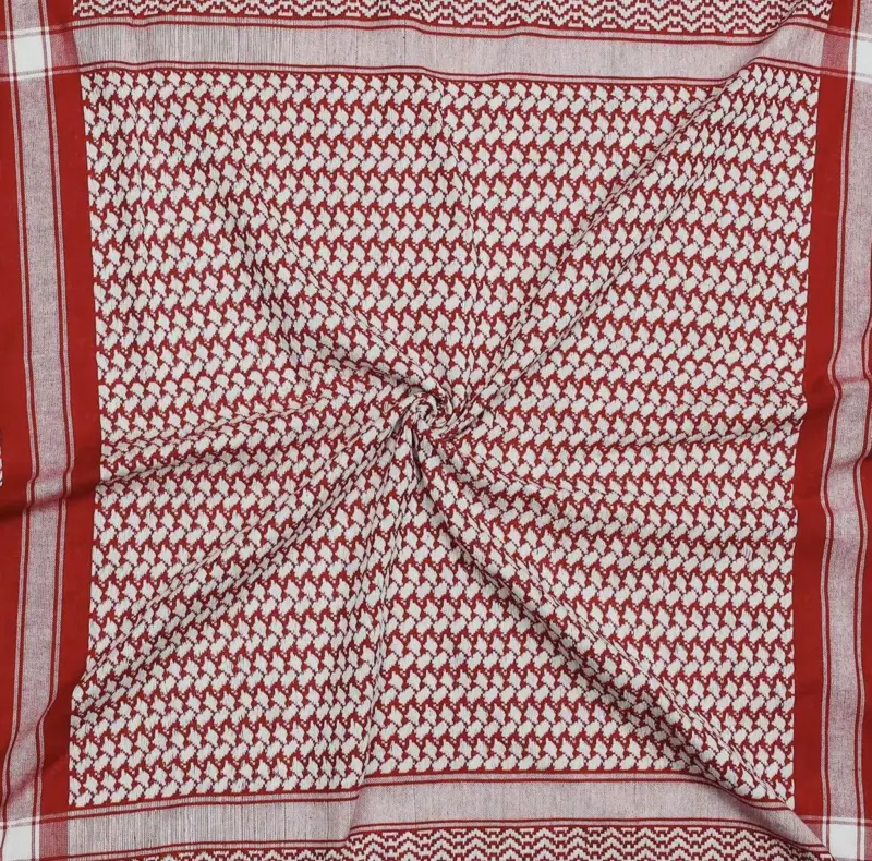Rød/Hvid (Danish Version) Keffiyeh