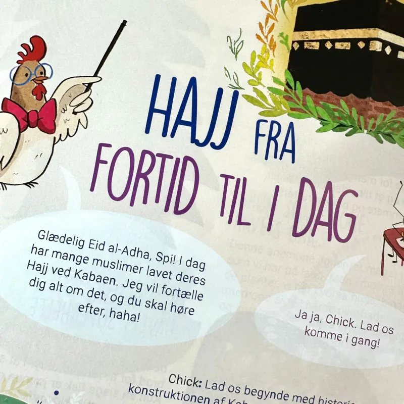 Børnebogen Zoom, Islam og Videnskab