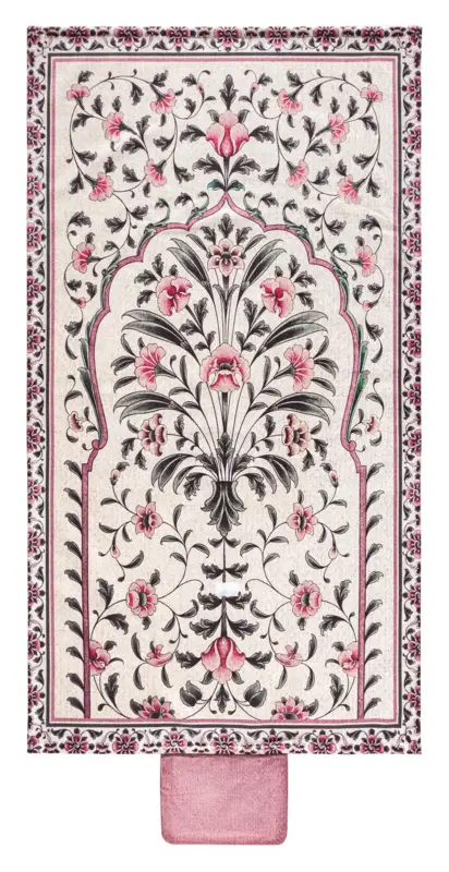 Rose Blooming Damask Reisegebetsteppich