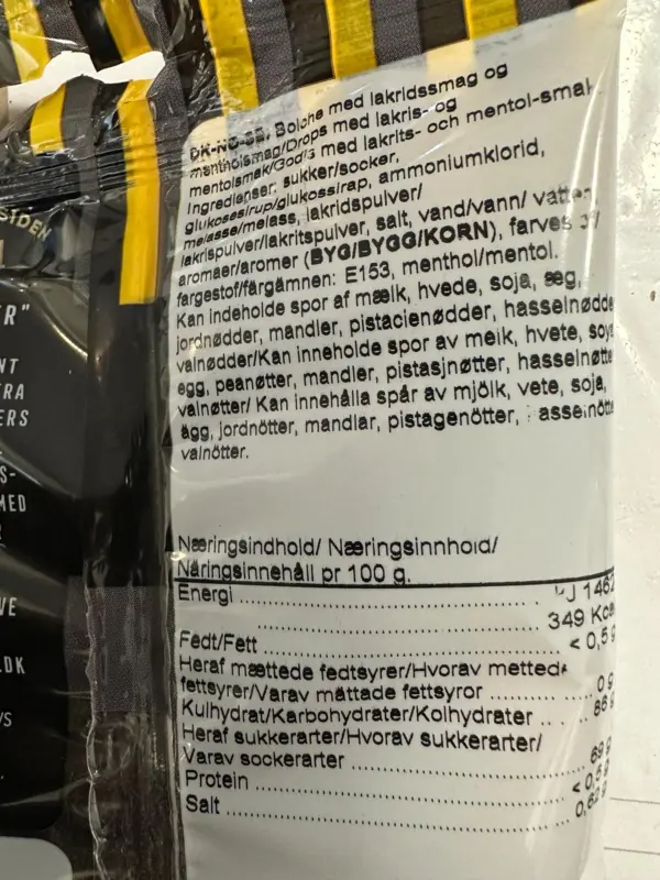 Rustige Muttern, Lakritz, Nørregade 100g