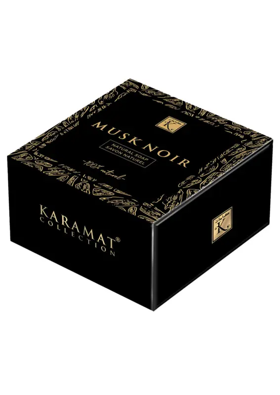 Schwarze Seife mit Moschus - Karamat Cosmetics 125g