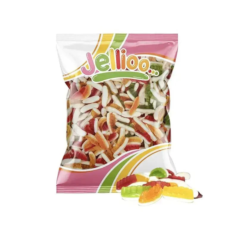 Zähne mit Fruchtgeschmack Gelee/Schaum - Jellioo