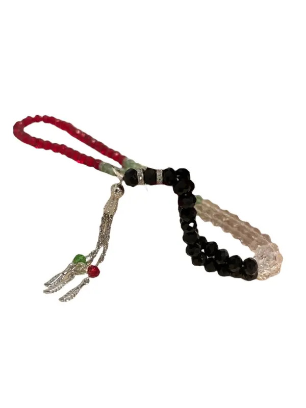Palestina Tasbih med 99 pärlor
