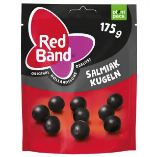 Red Band Salmiak Kulor 175g
